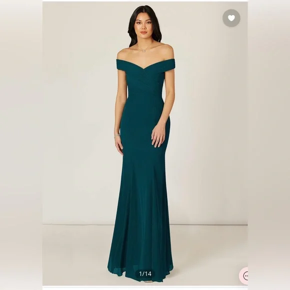 Azazie | Dresses | Azazie Lecia Bridesmaid Dress In Pine | Poshmark Azazie | Dresses | Azazie Lecia Bridesmaid Dress In Pine | Poshmark